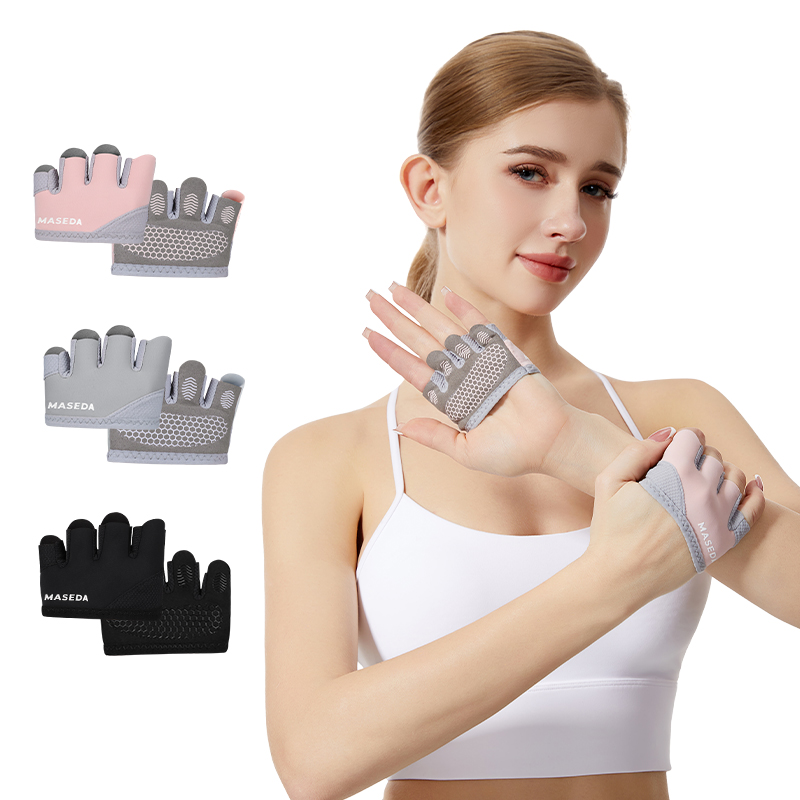 Pair of Fitness Fingerless Glo - Yoga In Fitness ulasan dan harga