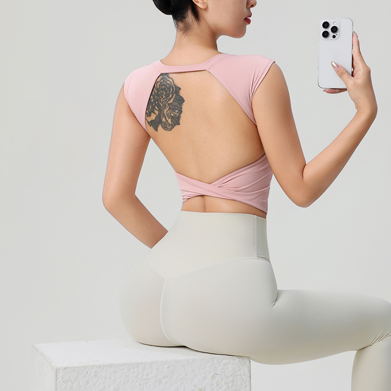 Women's Backless Fitness Cloth - Yoga Fitness Matte ulasan dan harga