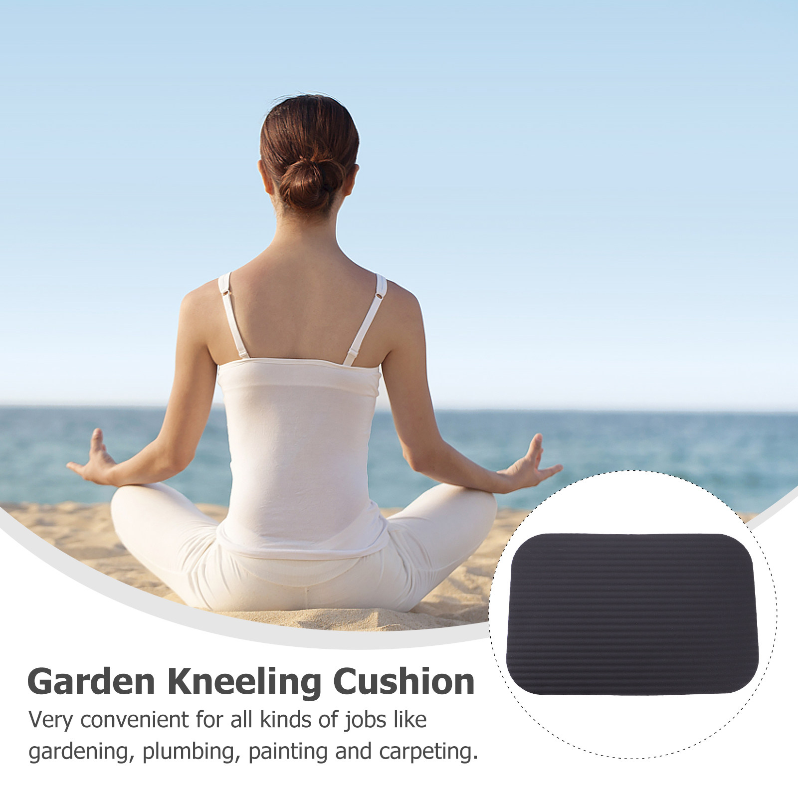 1Pcs Yoga Kneeling Pad Thick G - Thick Yoga Mat ulasan dan harga