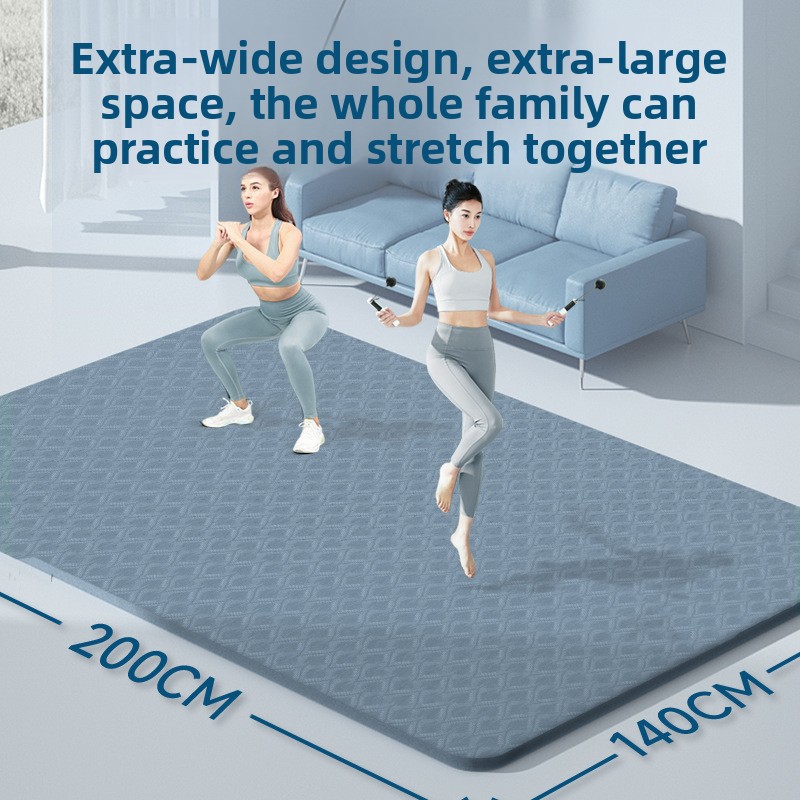 Large Size Two Person Yoga Mat - Thick Yoga Mat ulasan dan harga
