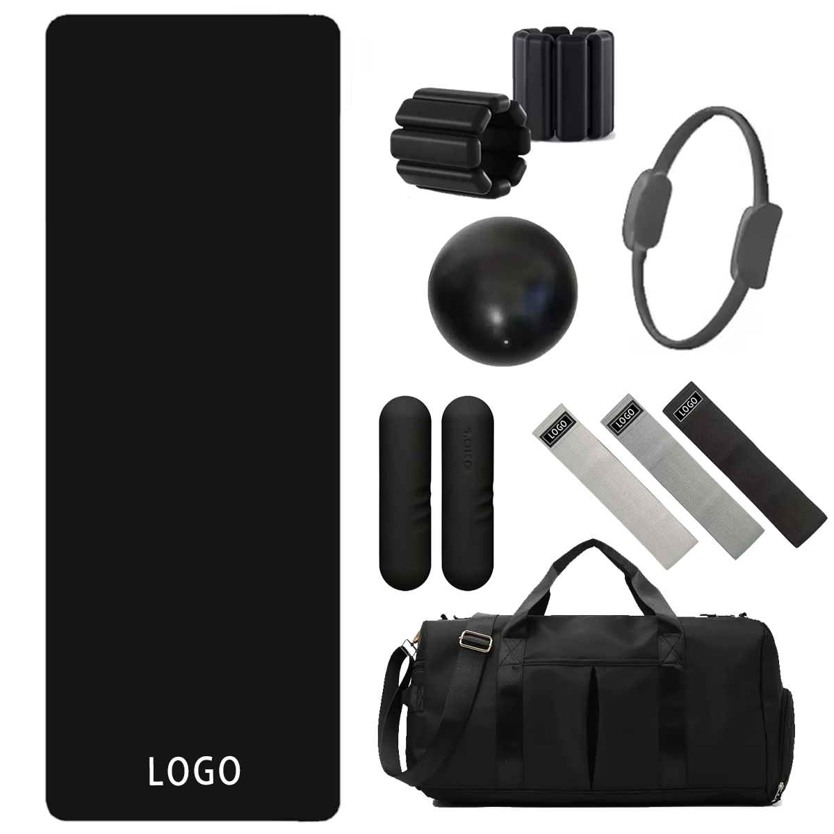 Custom Logo Gym Yoga Ball & Ci - Yoga Fitness Resistance Band ulasan dan harga