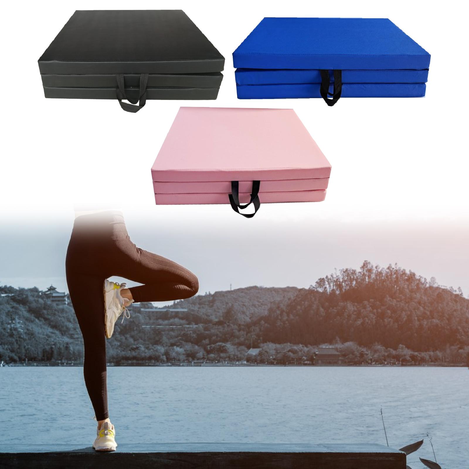 Fitness Mat Foldable Stretch P - Thick Yoga Mat ulasan dan harga