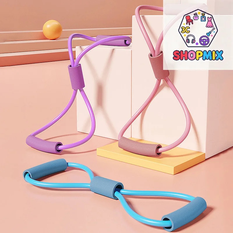 8 Word Tension Yoga Resistance - Yoga Fitness Resistance Band ulasan dan harga