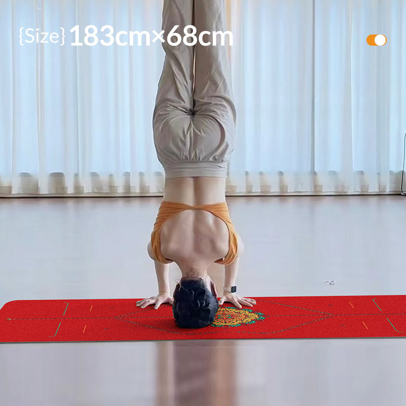 Zen Rhyme Frosted Pu Natural R - Thick Yoga Mat ulasan dan harga