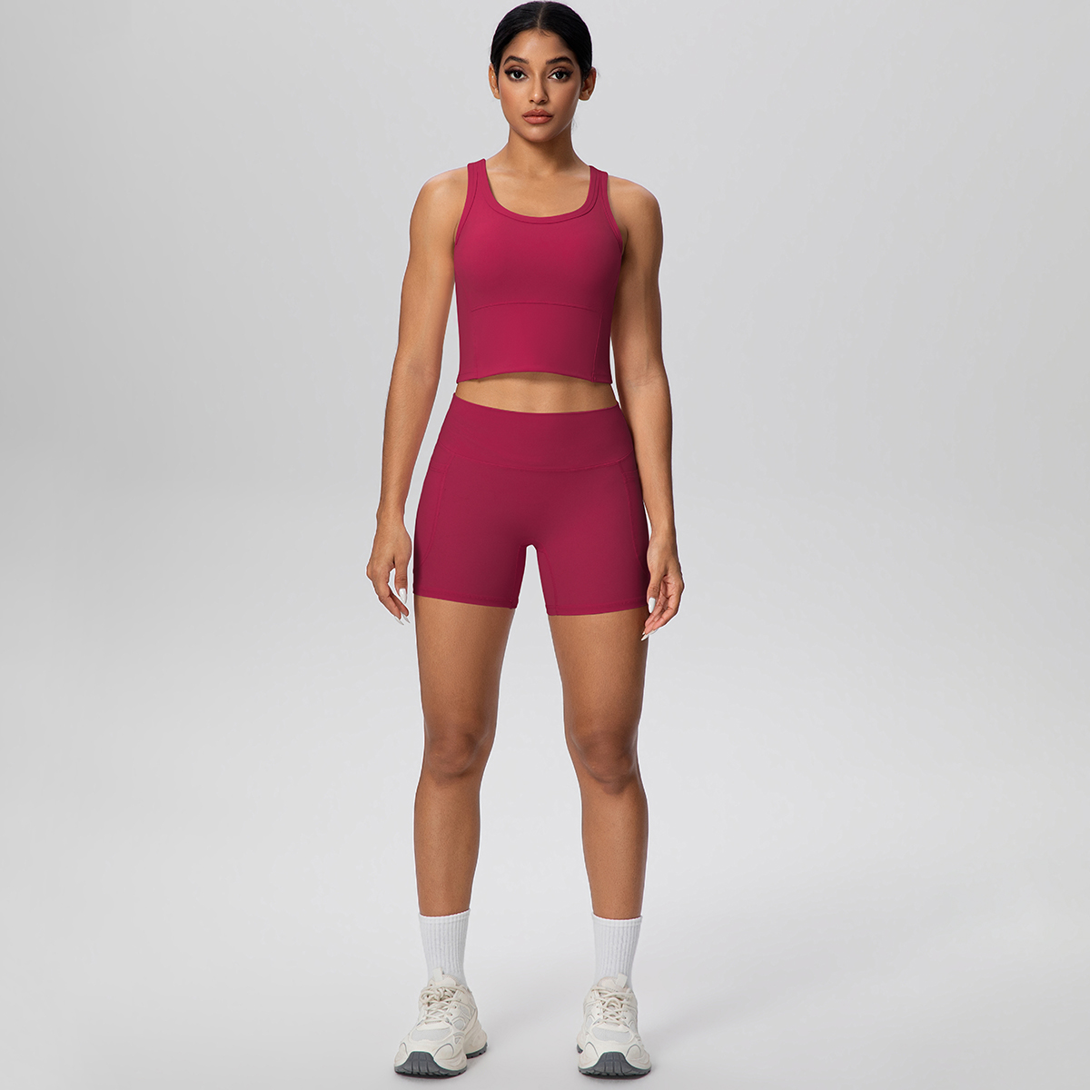 2PCS Women Summer Fitness Spor - Yoga Fitness Matte ulasan dan harga