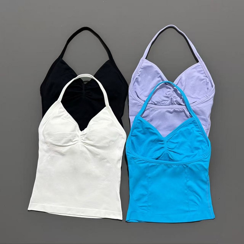 Gym Sports Tops Women Seamless - Yoga Fitness Matte ulasan dan harga