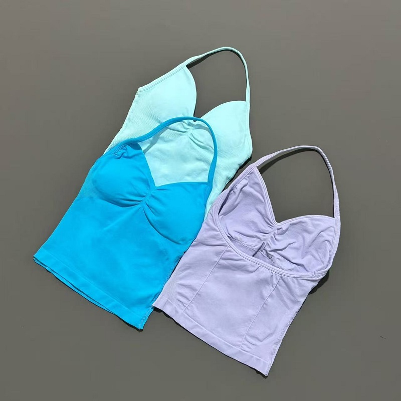 Gym Sports Tops Women Seamless - Yoga Fitness Matte ulasan dan harga