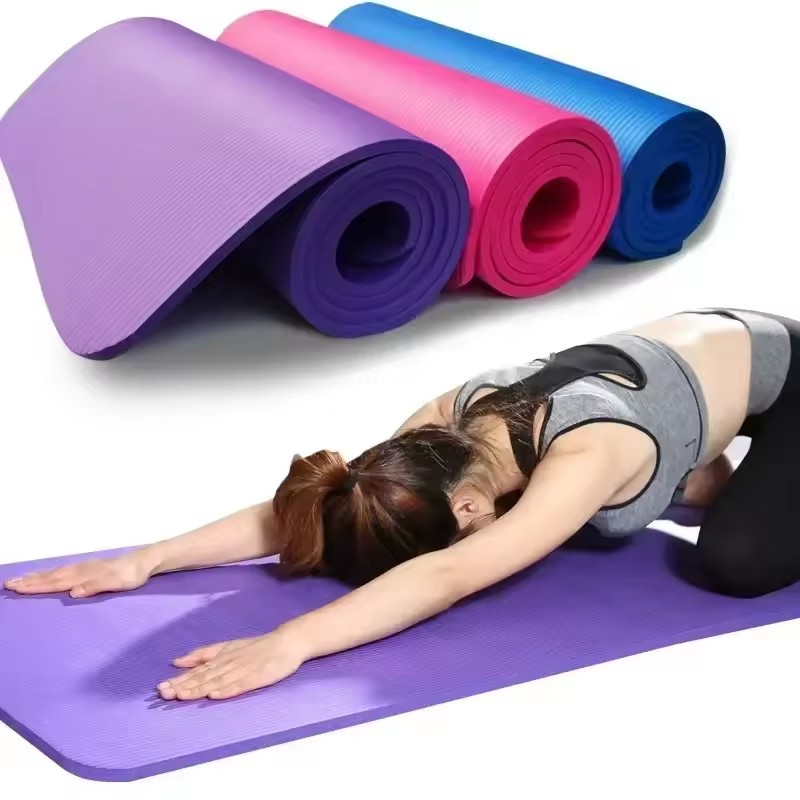 1CM Thick Yoga Mat Anti-skid S - Thick Yoga Mat ulasan dan harga