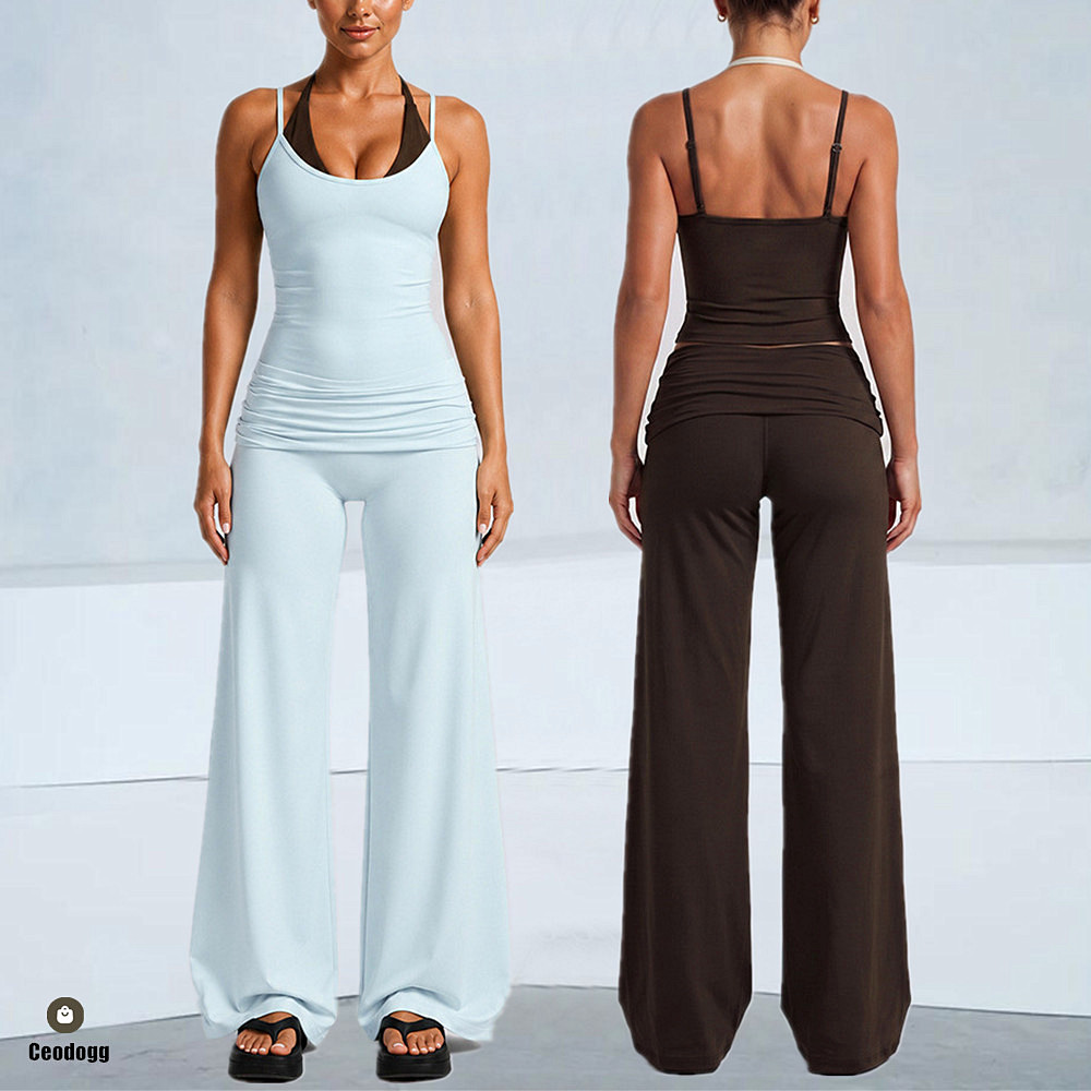 Pad Women Block Dot Halter Dou - Yoga Fitness Matte ulasan dan harga