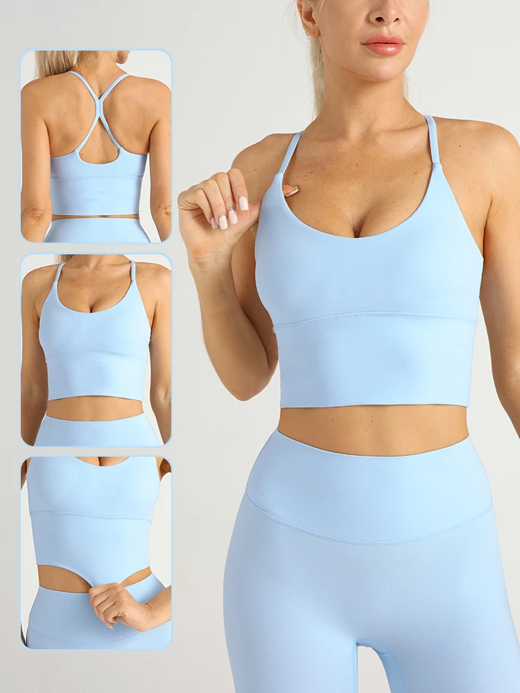 Women Sexy Cross Back Yoga Ves - Yoga Fitness Matte ulasan dan harga