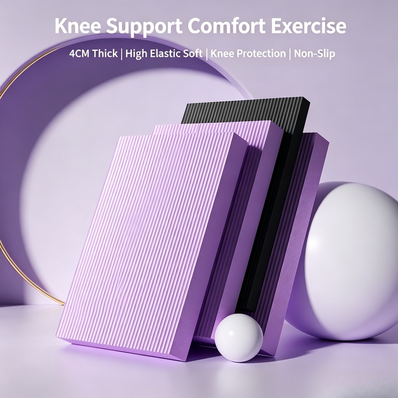 Thick Non‑Slip Yoga Knee Pad M - Thick Yoga Mat ulasan dan harga