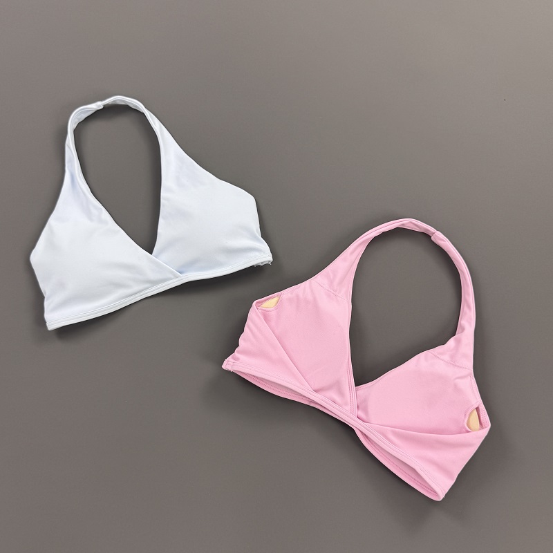 Gym Top Women Halter Neck Spor - Yoga Fitness Matte ulasan dan harga