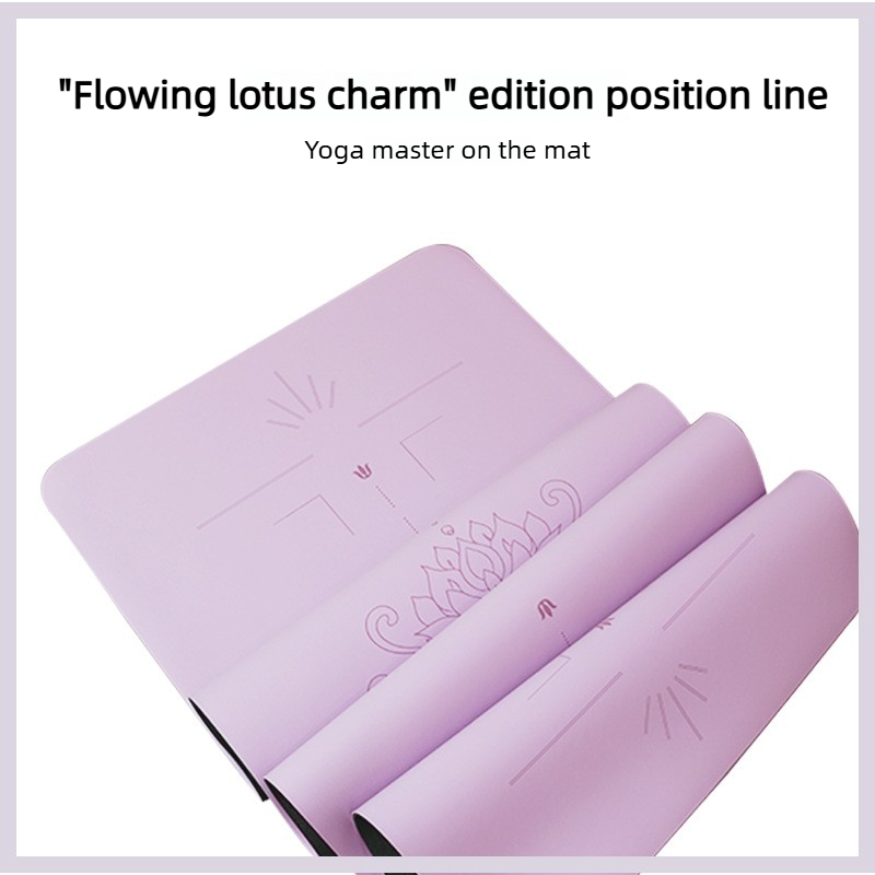 Lezyan PU Natural Rubber Yoga  - Thick Yoga Mat ulasan dan harga