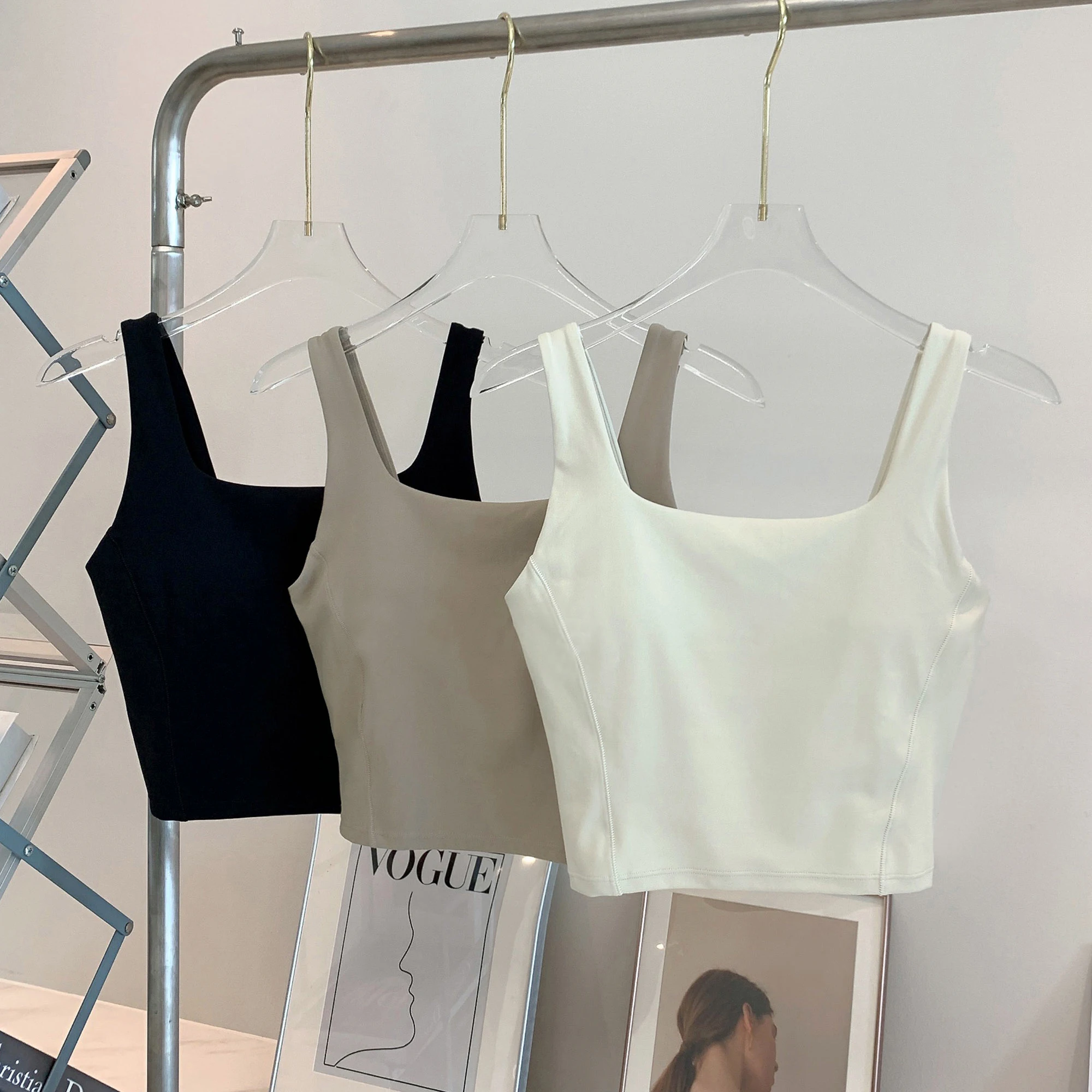High Elastic Women's Yoga Bra  - Yoga Fitness Matte ulasan dan harga